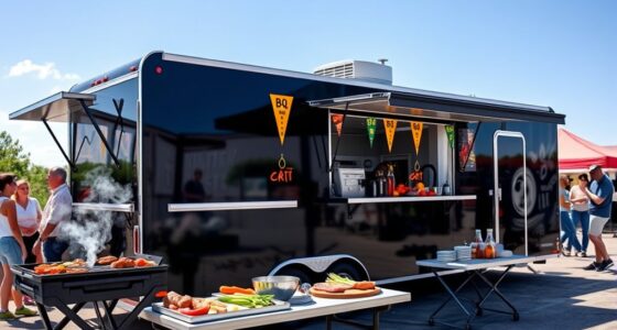 top mobile grill trailers