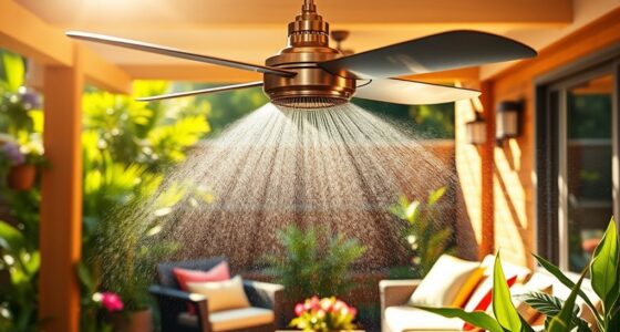 top outdoor misting fans