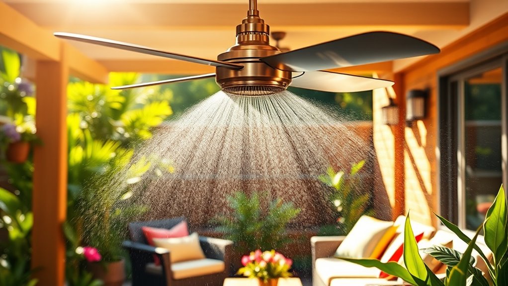 top outdoor misting fans