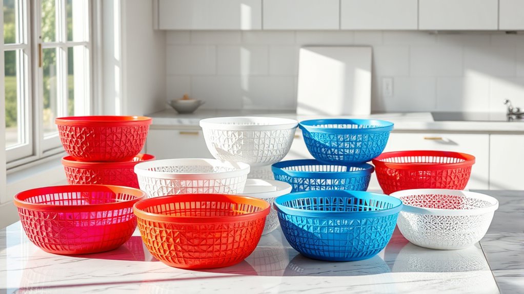 top plastic serving baskets