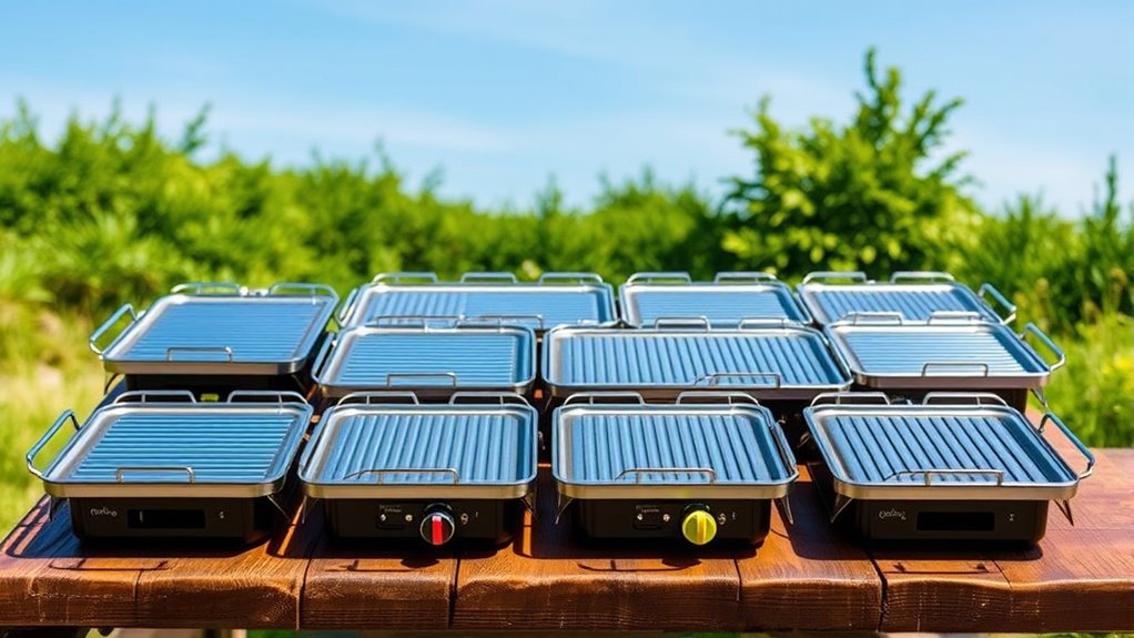 top portable flat grills