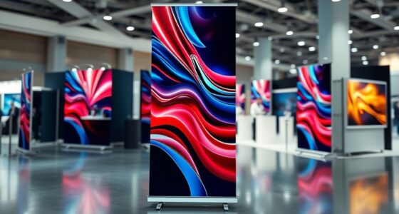 top retractable banner stands