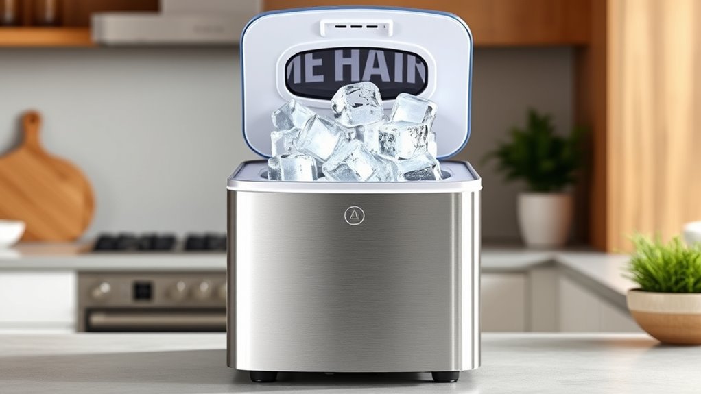 top space saving ice makers