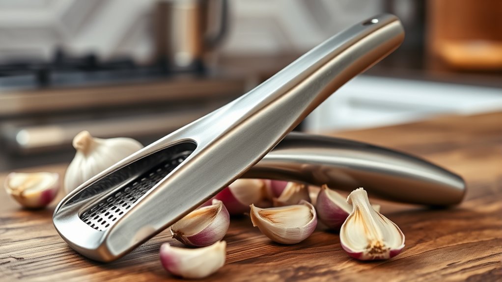 top stainless garlic presses