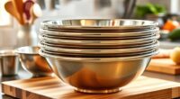 top stainless steel bowl sets