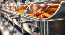 top stainless steel food warmers