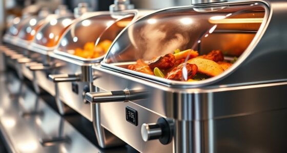 top stainless steel food warmers