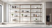 top stainless steel shelving