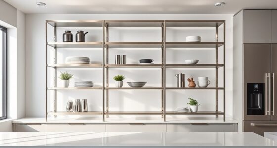 top stainless steel shelving