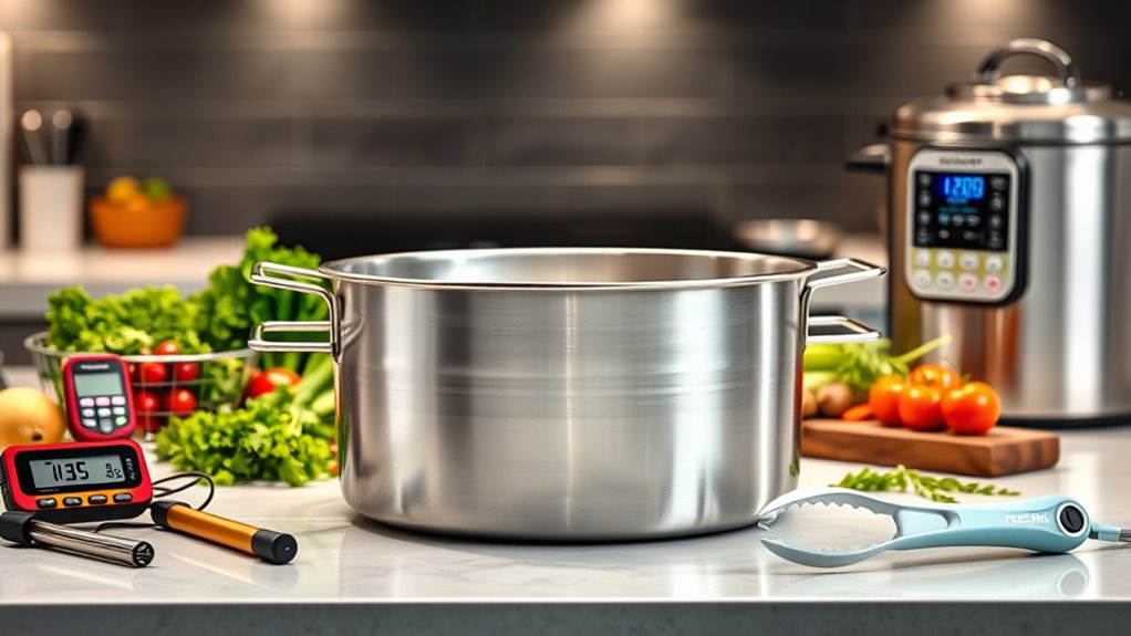 top water bath container options