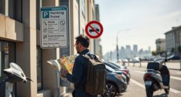 travel permit and parking rules