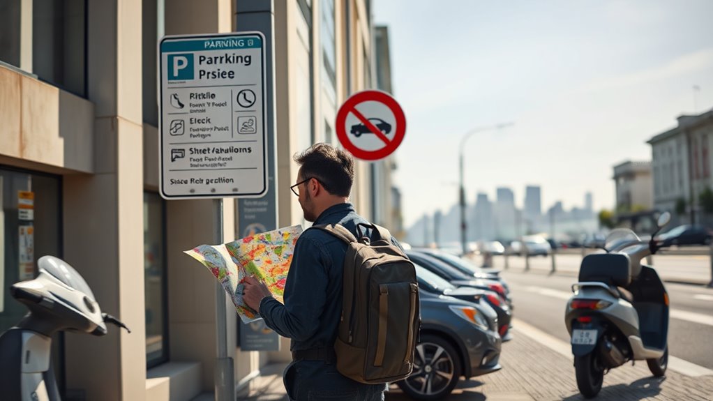 travel permit and parking rules