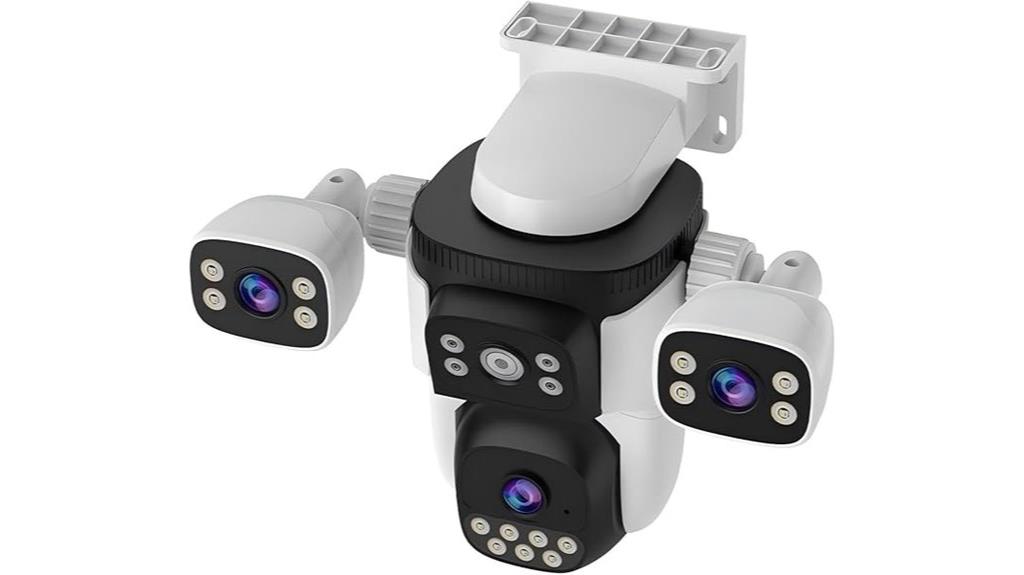 triple lens wifi camera