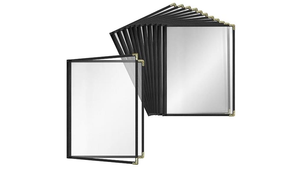 twelve cafe menu covers