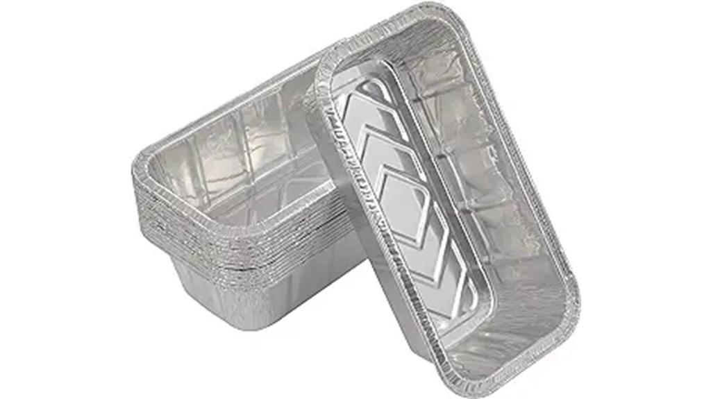 twenty five disposable loaf pans