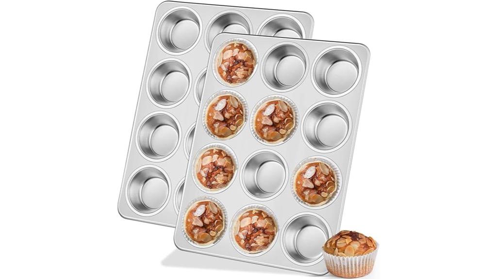 two pack muffin pans