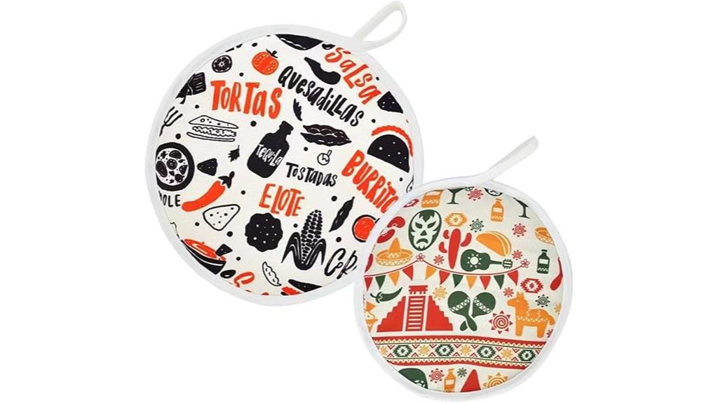 two pack tortilla keepers