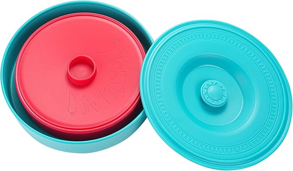 two pack tortilla warmers