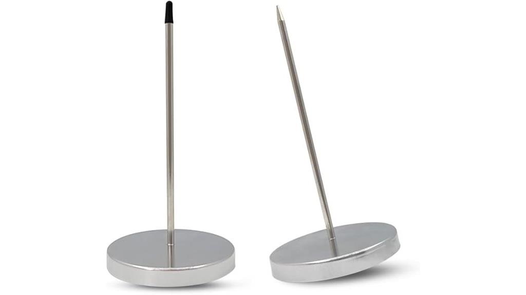 two piece desk receipt holder