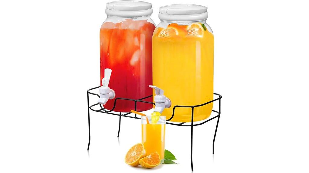 two piece plastic dispenser