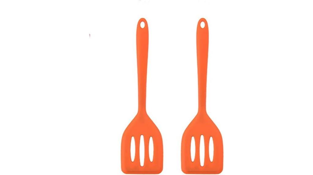 two silicone turners pack