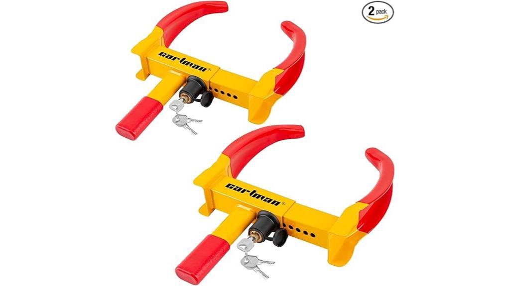 universal trailer wheel lock