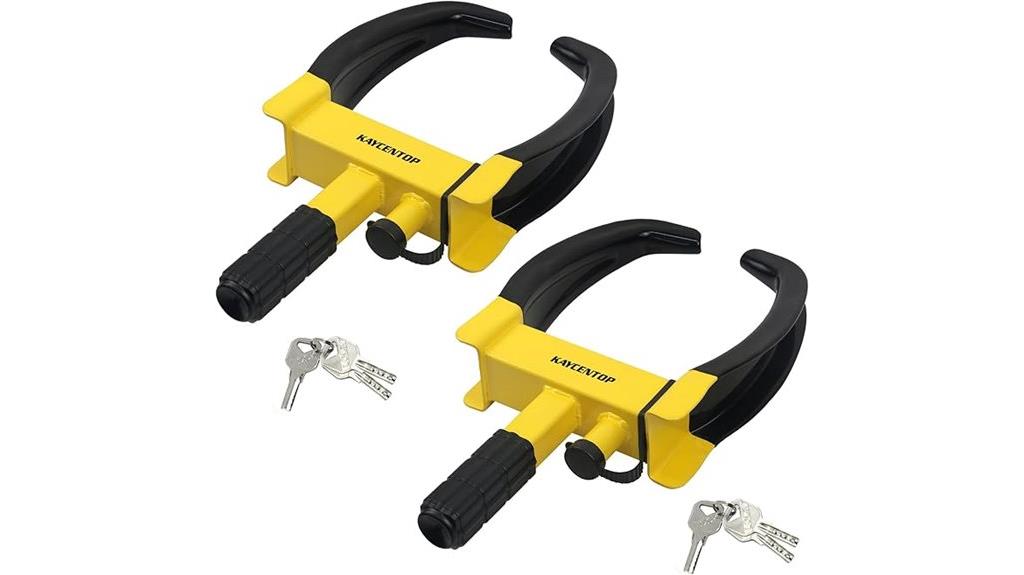 universal vehicle wheel locks