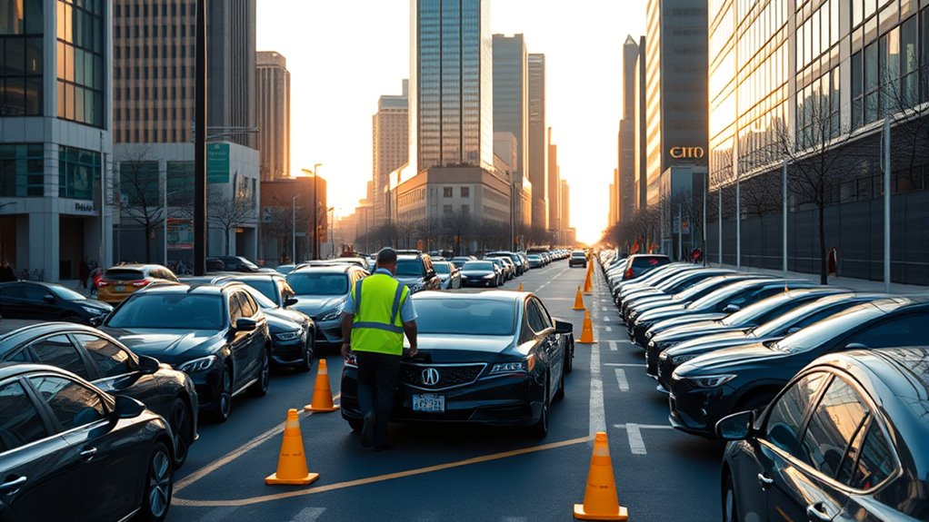 urban parking space security
