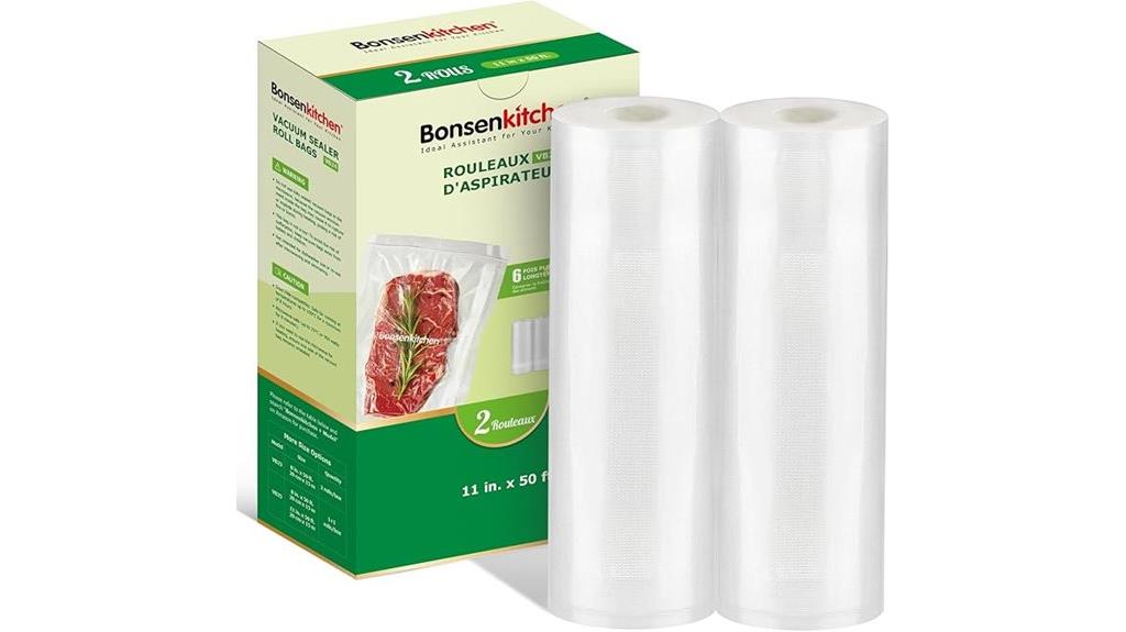 vacuum sealer bag rolls
