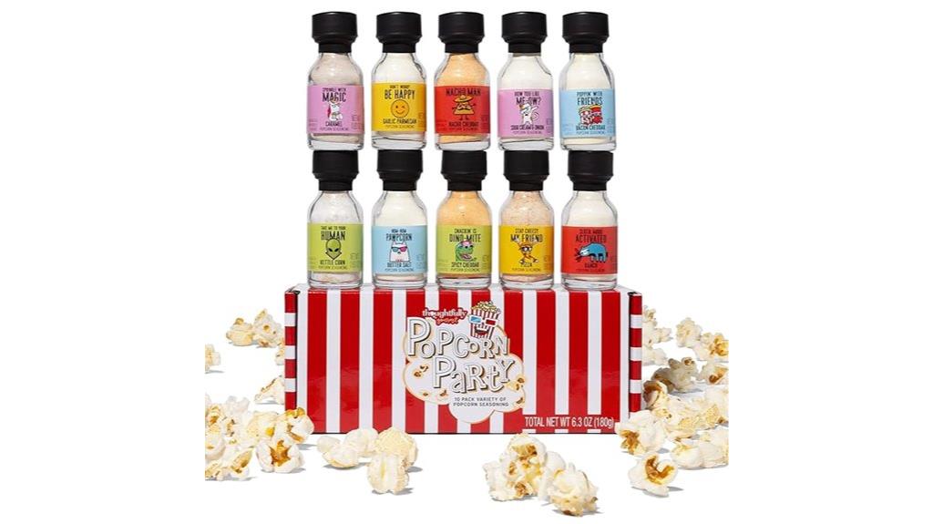 variety gourmet popcorn seasonings