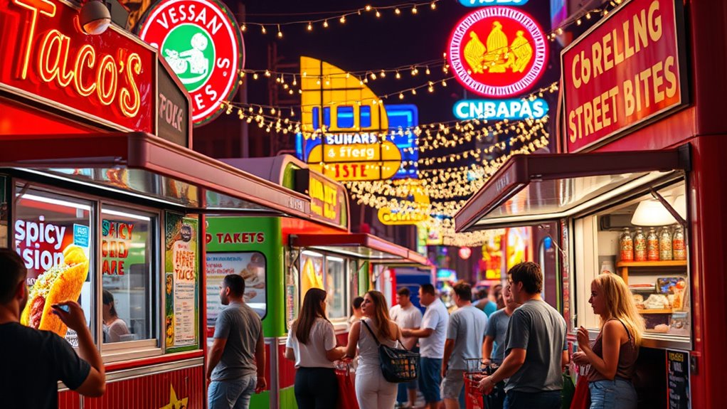 vegas food trucks gaining fame