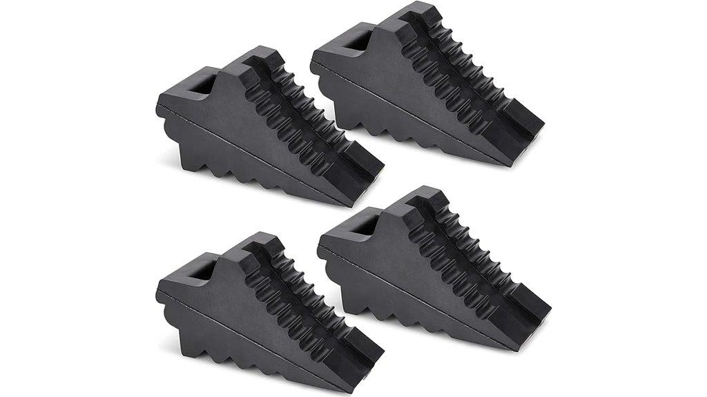vehicle safety wheel chocks