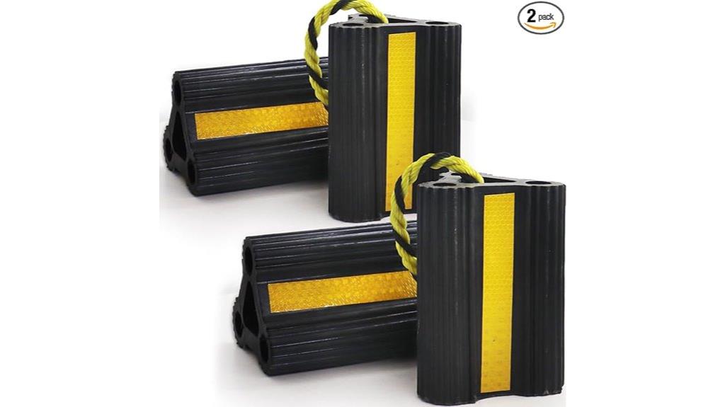 vehicle safety wheel chocks