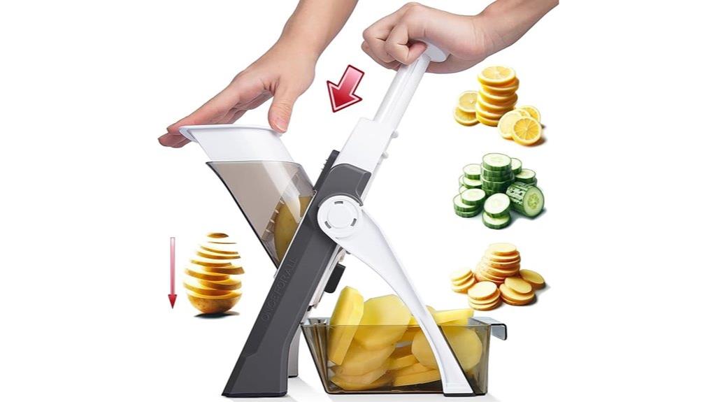 versatile kitchen mandoline slicer
