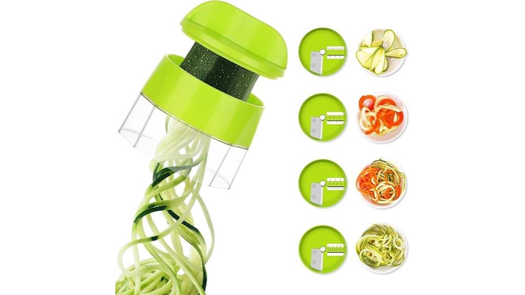 versatile veggie spiralizer tool