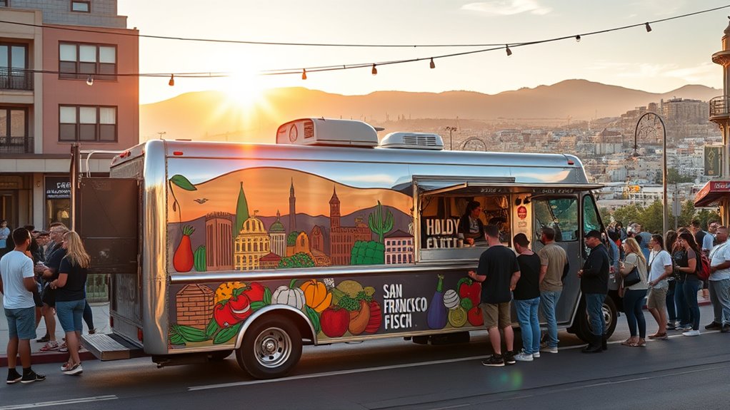 vibrant art and cuisine