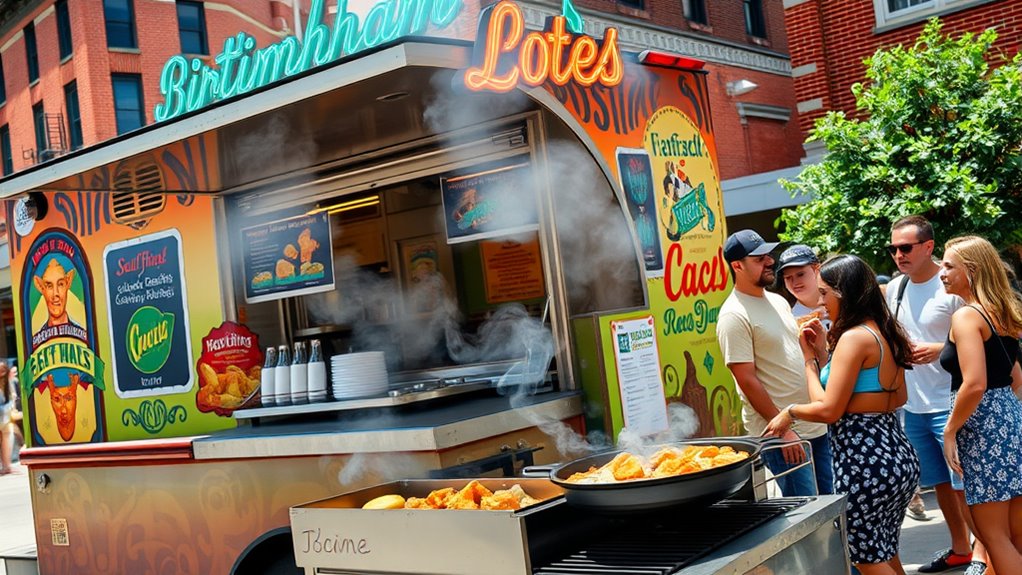 vibrant birmingham food truck scene