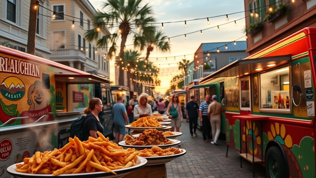 vibrant charleston food scene