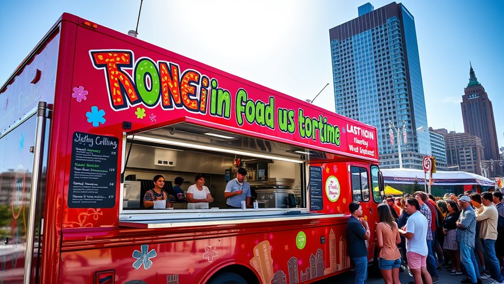 vibrant columbus food truck branding