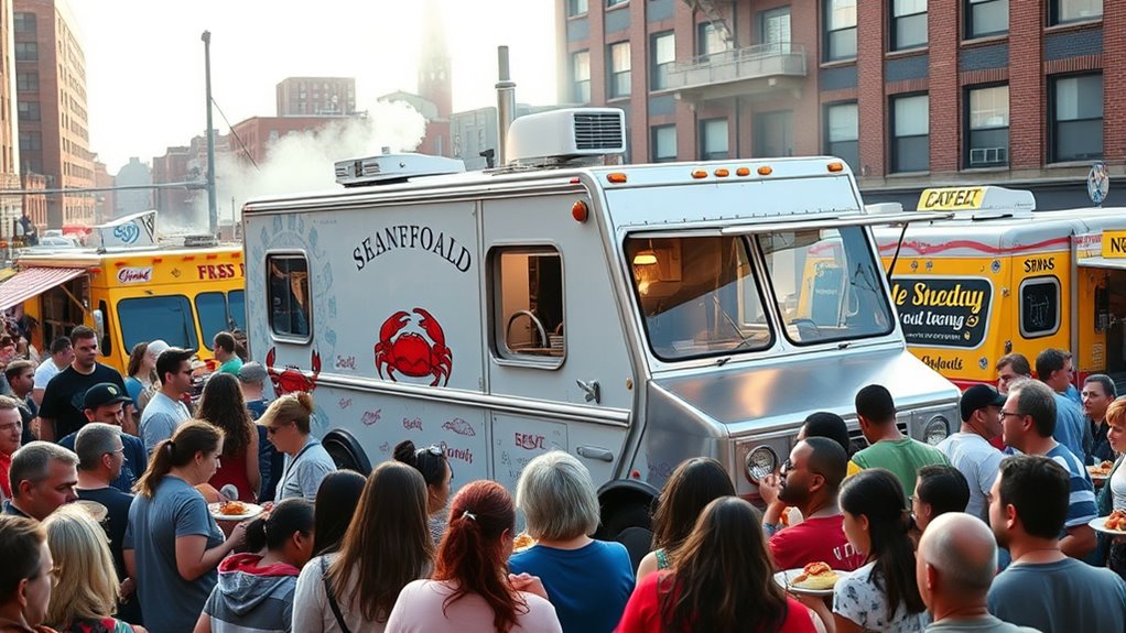 vibrant diverse mobile cuisine