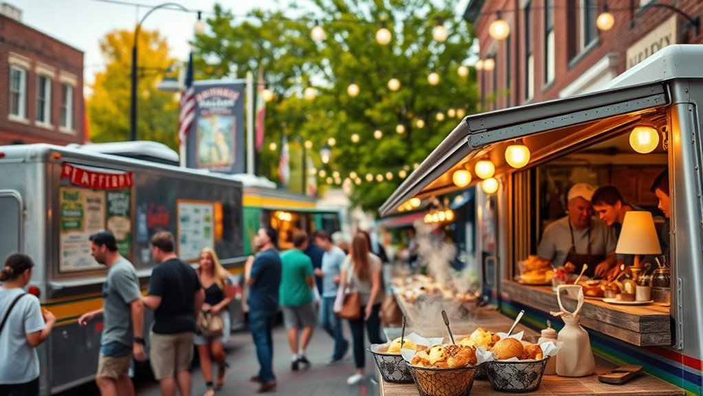 vibrant diverse mobile cuisine