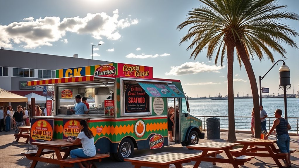 vibrant food truck branding