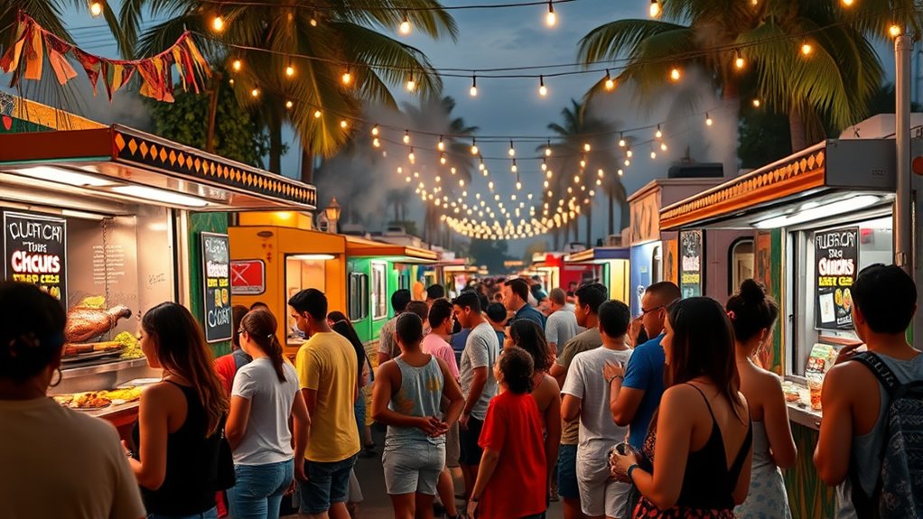 vibrant latin food trucks