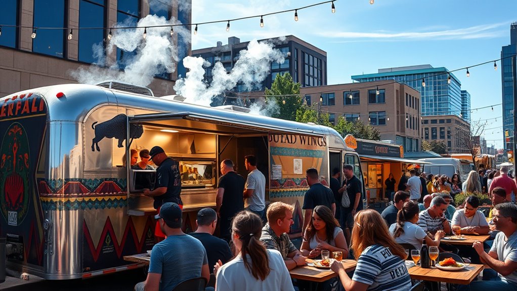 vibrant mobile food scene