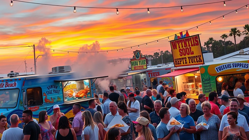 vibrant myrtle beach food festival