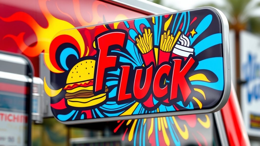 vibrant visuals attract customers