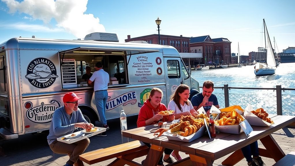 vibrant wilmington food truck scene