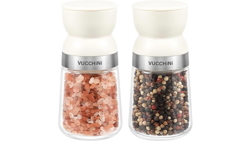 vucchini grinder adjustable coarseness
