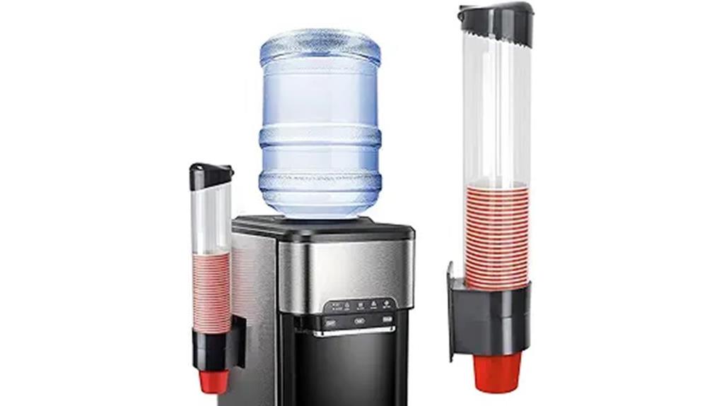 wall mounted cup dispenser