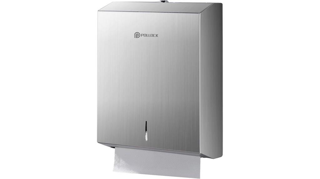 wall mounted paper towel dispenser